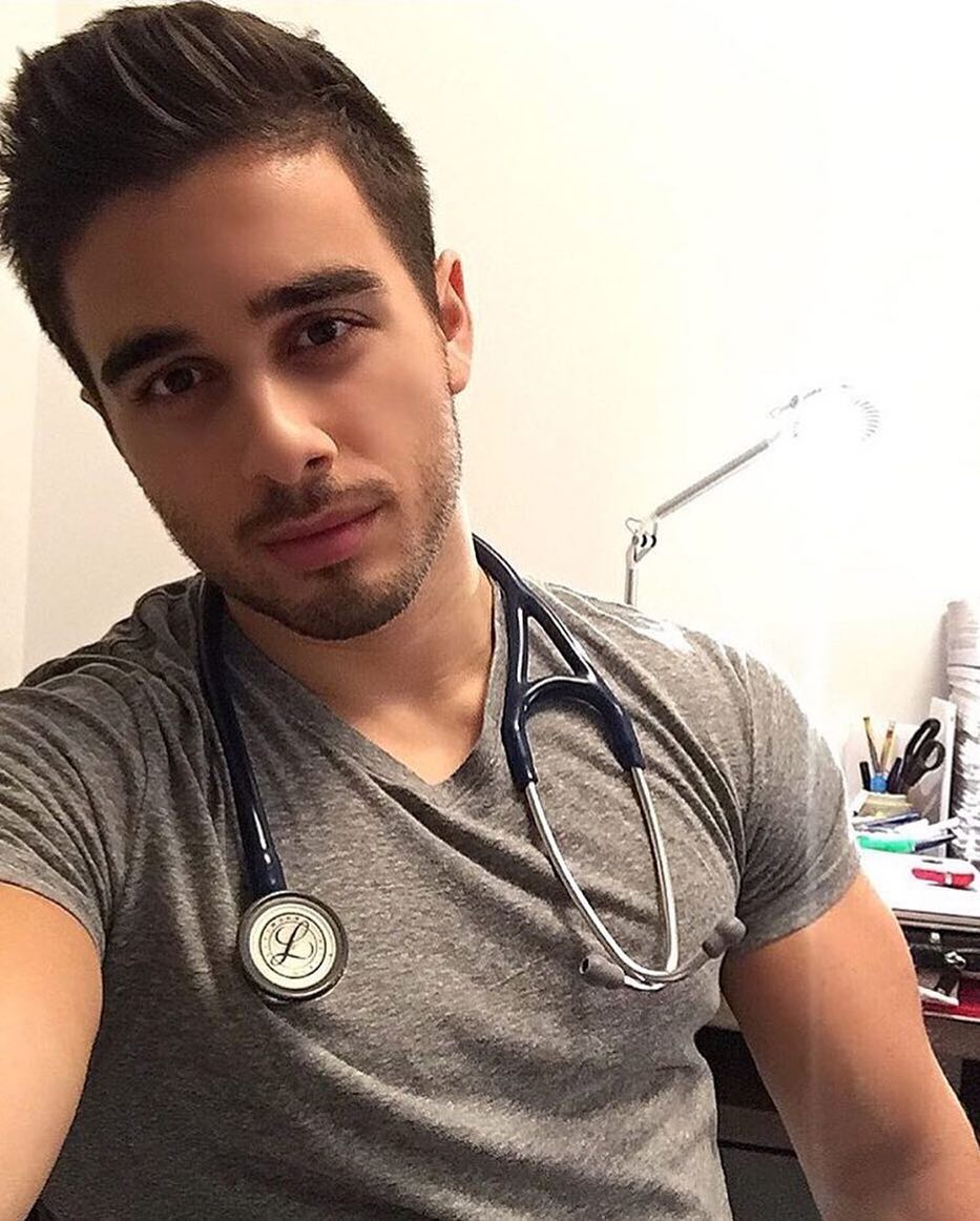 Handsome doctor