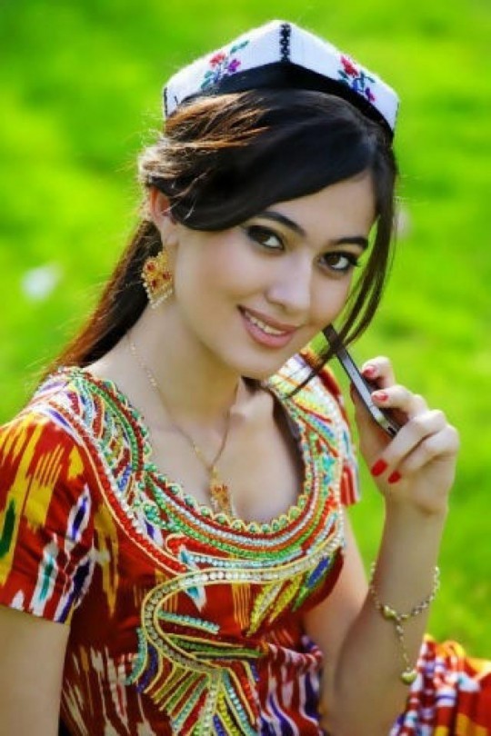 Узбекский Красивый Девушка
