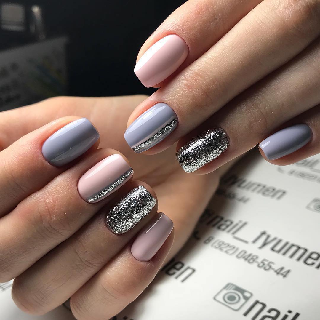 Стильный Дизайн Короткие Ногти