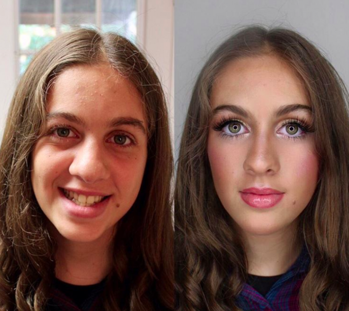 Почему девушки меняют. Макияж до и после. Девушка до и после. Красивые девушки до и после. Девушка без макияжа.