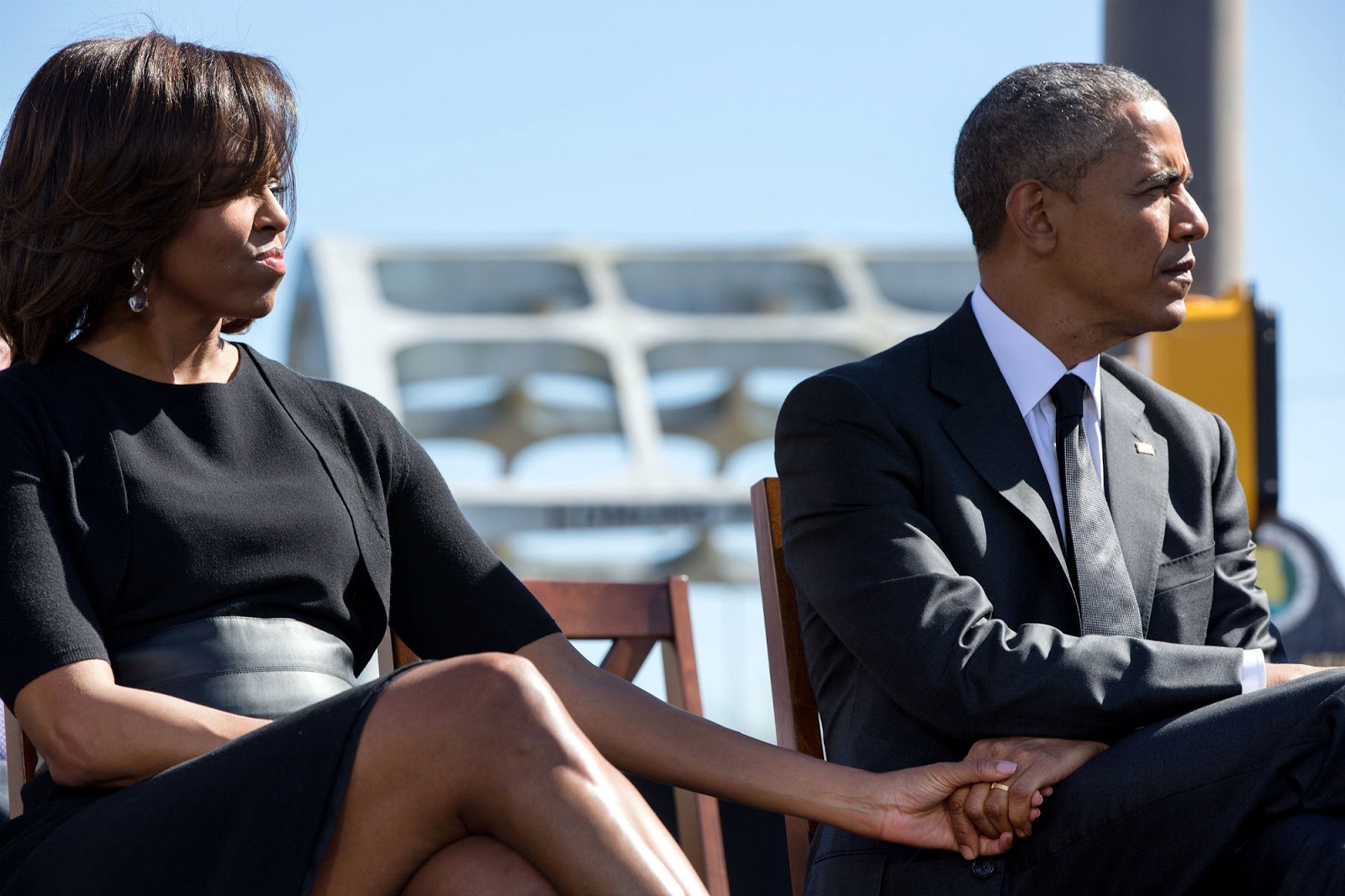 Barack and michelle obama love ebony