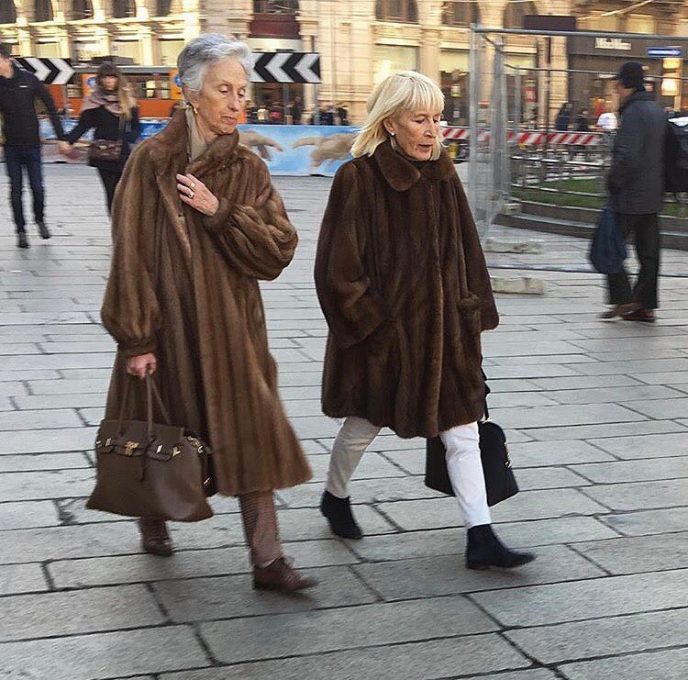 20 бабушек из Милана, на которых стоило бы равняться нашим 65