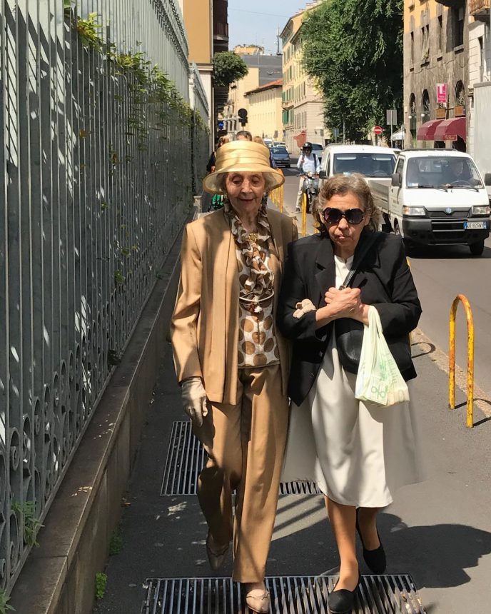 20 бабушек из Милана, на которых стоило бы равняться нашим 68