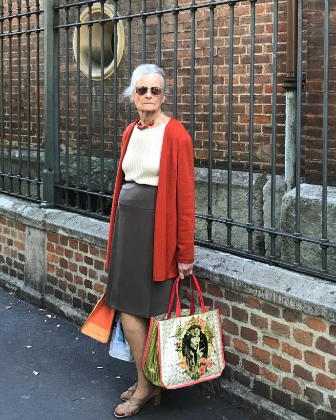 20 бабушек из Милана, на которых стоило бы равняться нашим 71