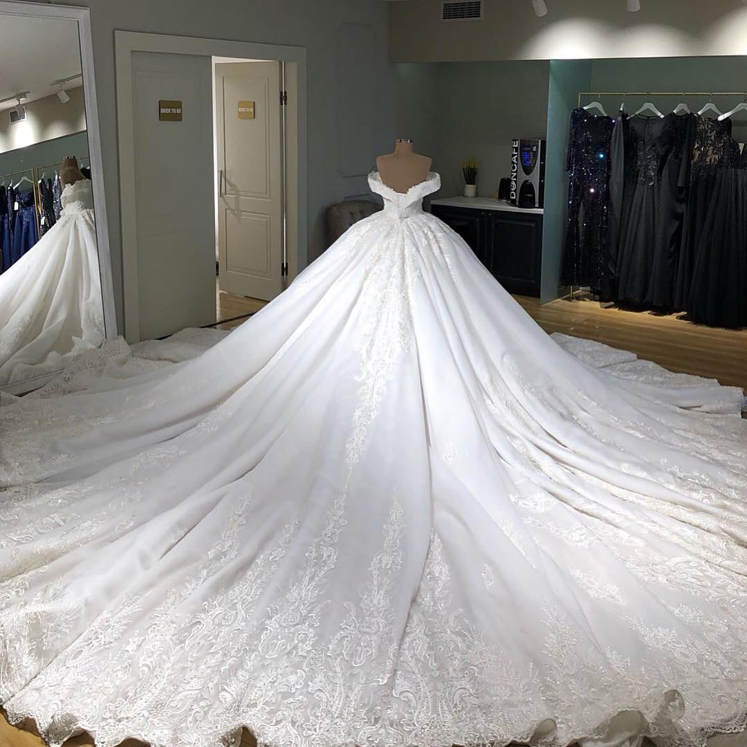Только самые пышные свадебные платья