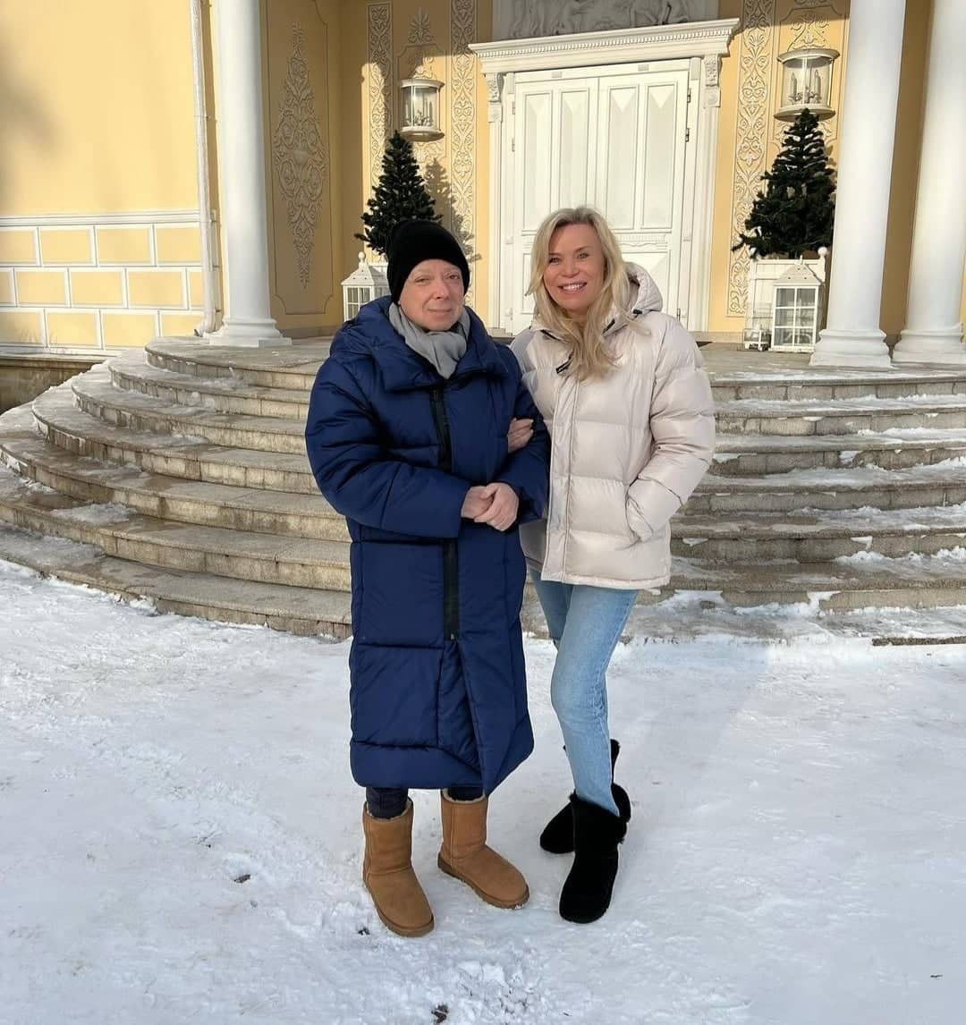 Юдашкин Валентин 2022 с женой
