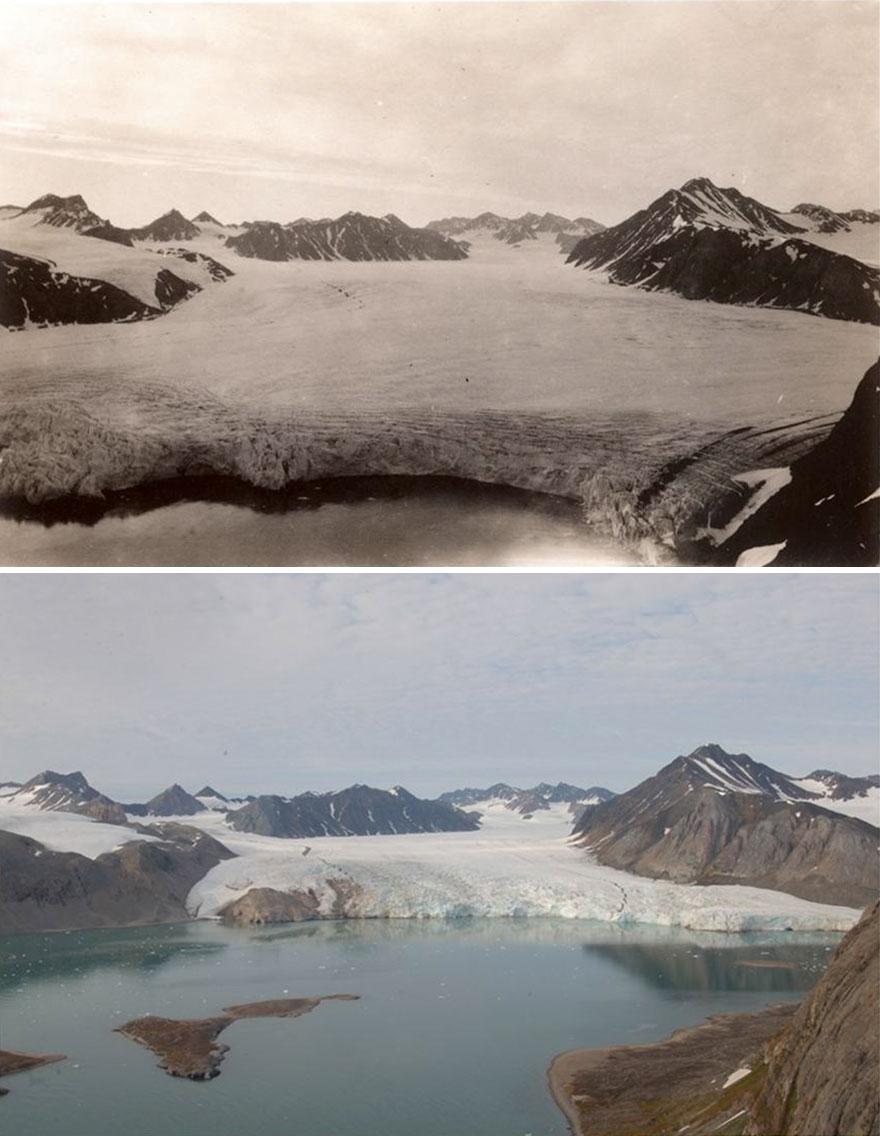 Фото антарктиды 100 лет назад и сейчас