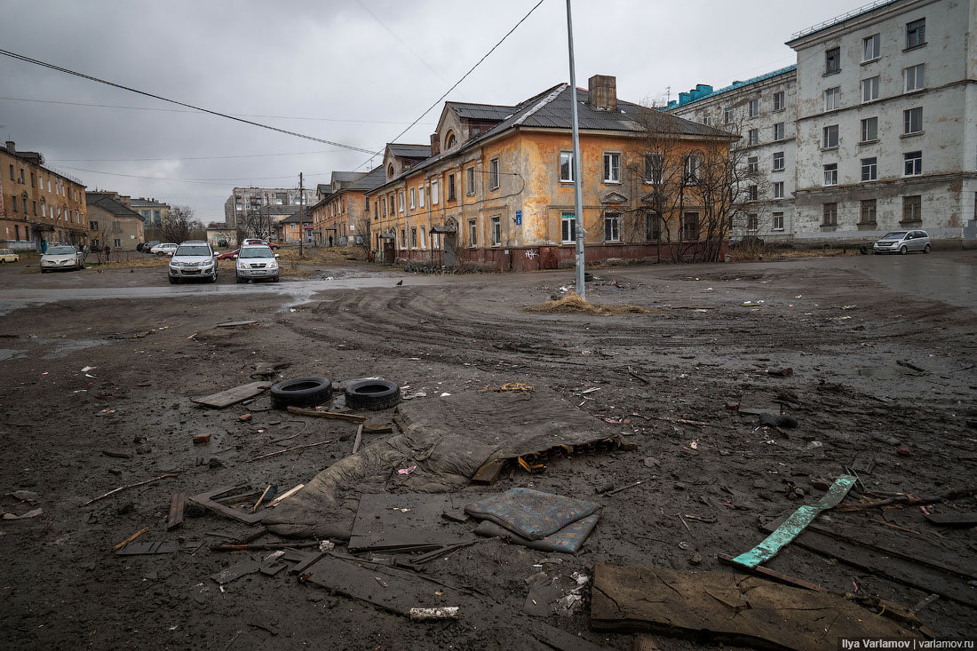 Фото мурманска после бомбежки