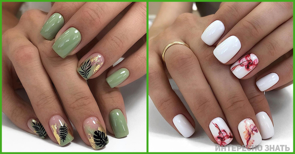 19 Fire Nail Art Designs For Anyone With Short Nails Nail art designs summer, Na