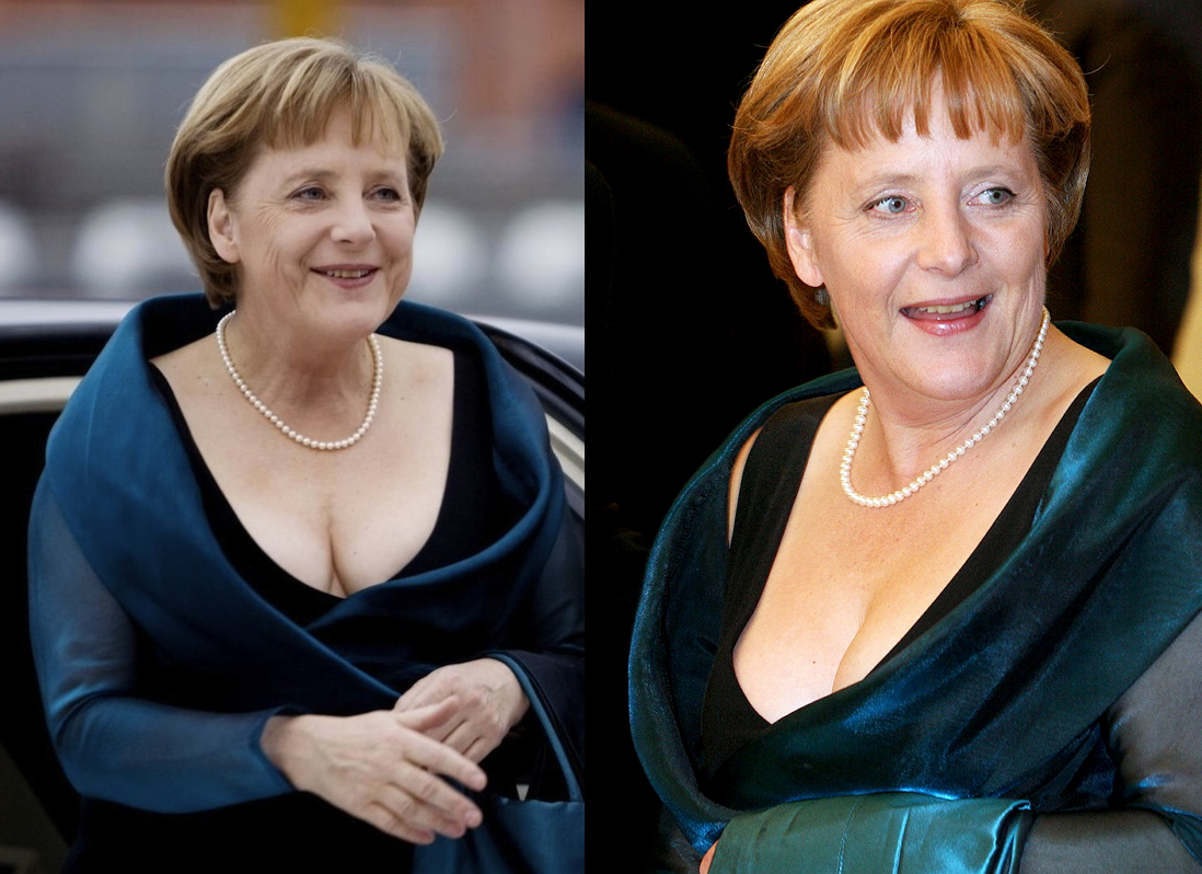 Меркель в молодости и сейчас фото