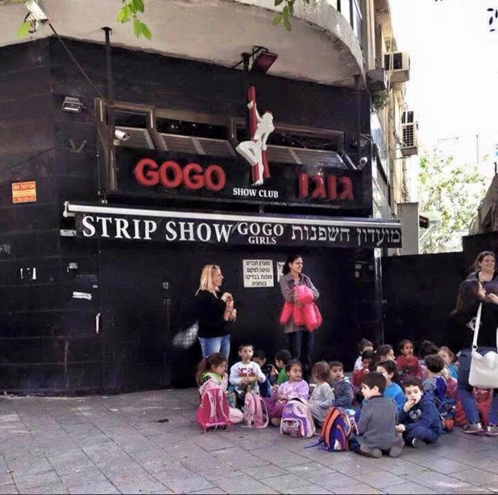 Show gogo. Meanwhile in Tel Aviv.