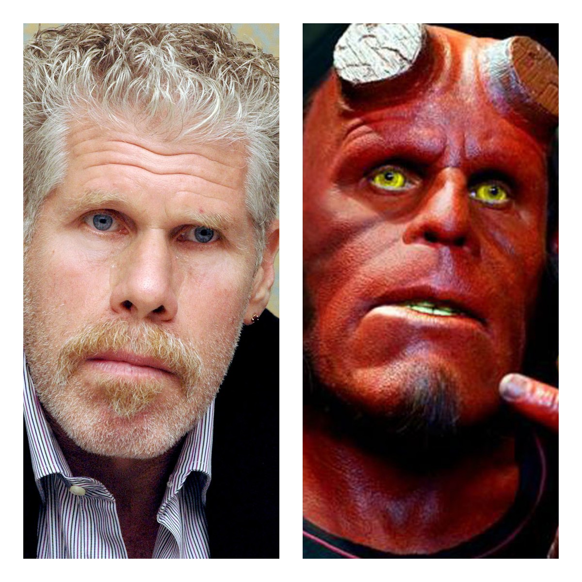 Ron perlman hellboy makeup - 🧡 Film Make-up: 10 of the most impressive tr....