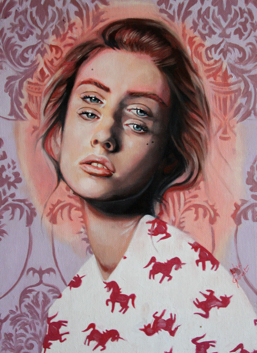 Рассмотрите портрет. Alex Garant. Alex Garant картины. Двойной портрет. Раздвоенный портрет.