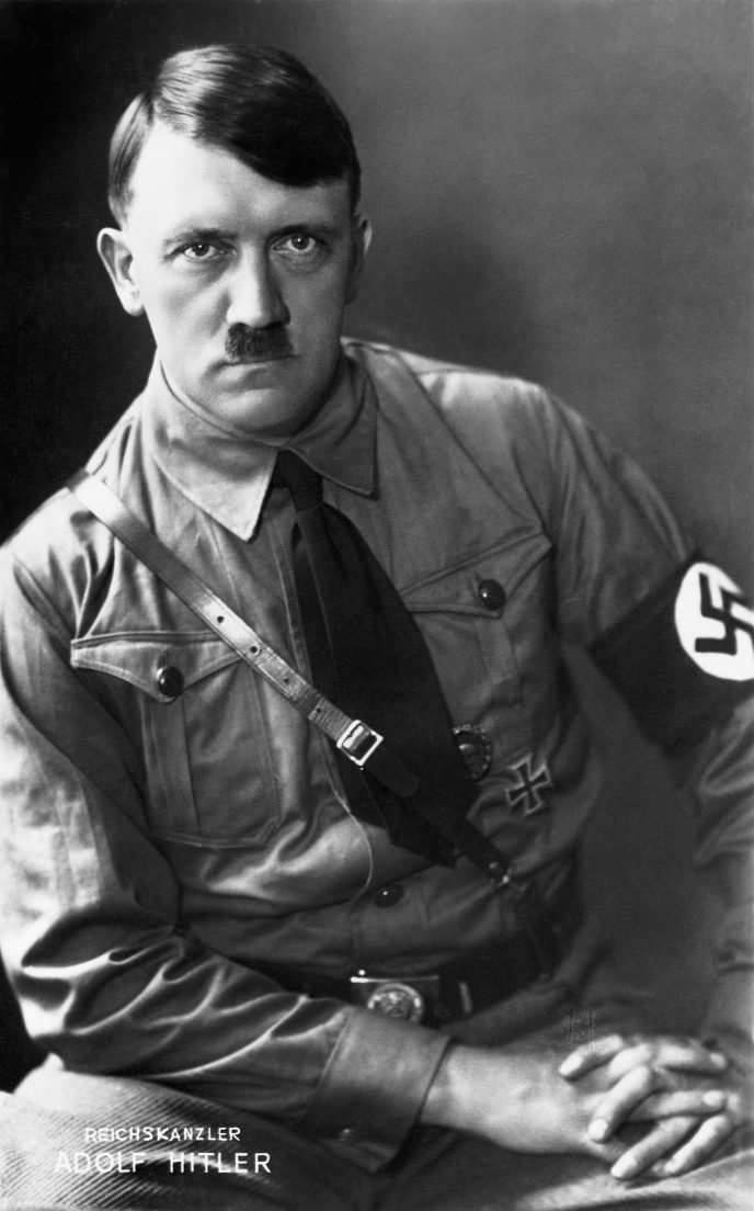 Portrait of Adolph Hitler