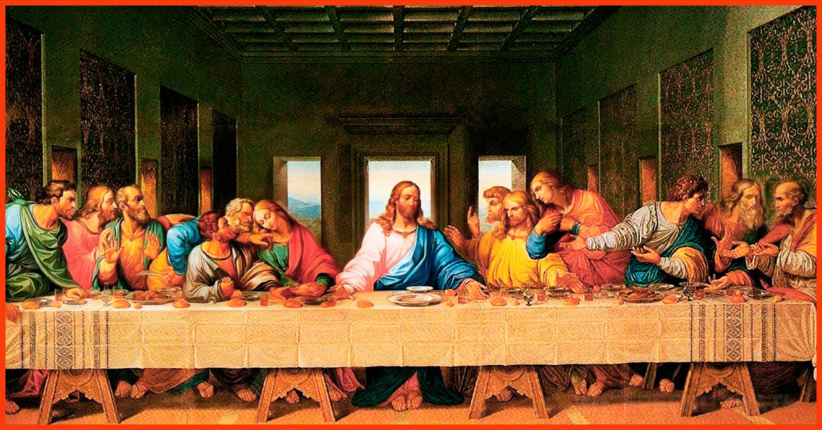 Картина леонардо да винчи the last supper