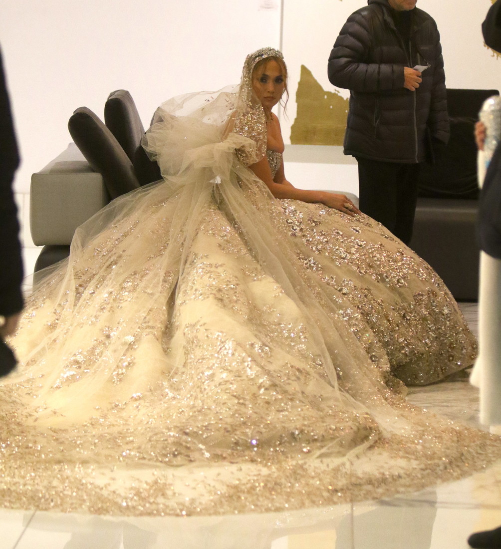 Jennifer Lopez Dress Wedding