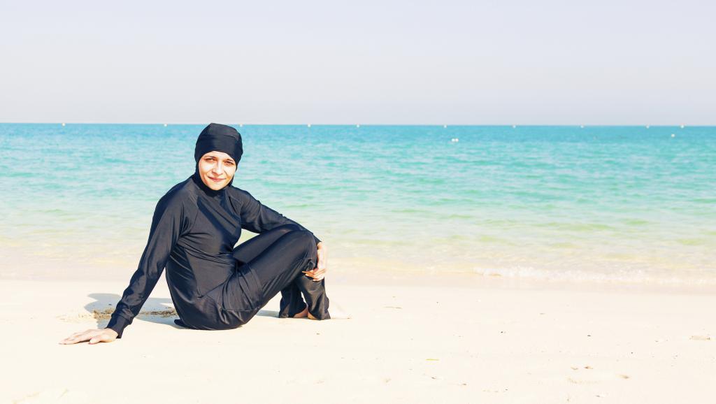 Фото мусульманки на пляже