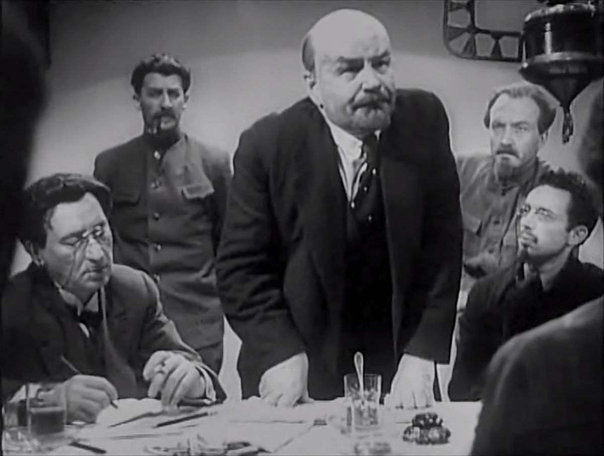 Ленин в октябре фильм 1937 кадры