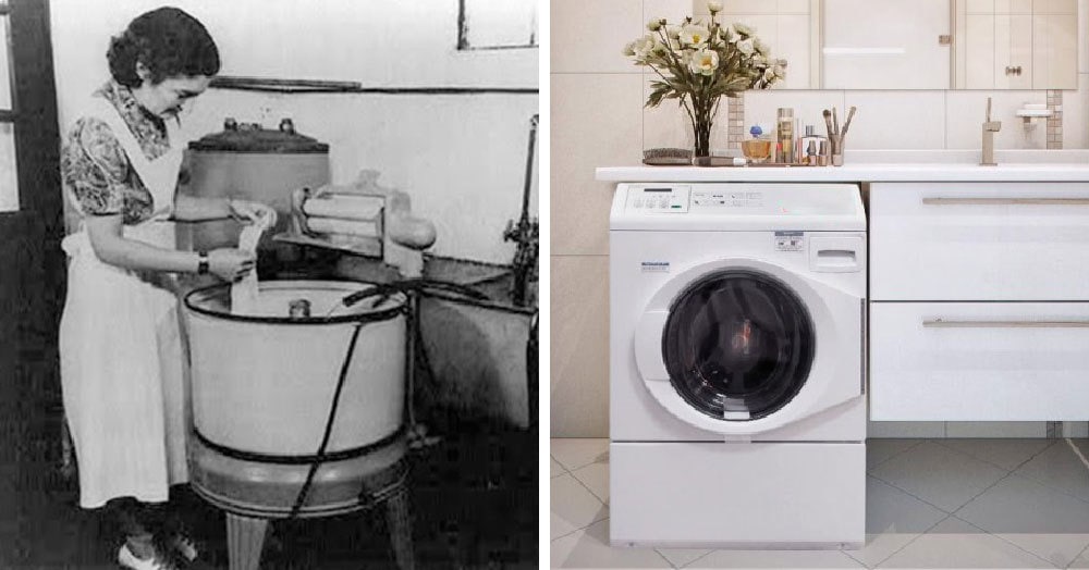 Как менялась стиральная машина. Первая стиральная машина. Старинная стиральная машина в прачечной. Стиральная машина из прошлого. Стиральная машина раньше.