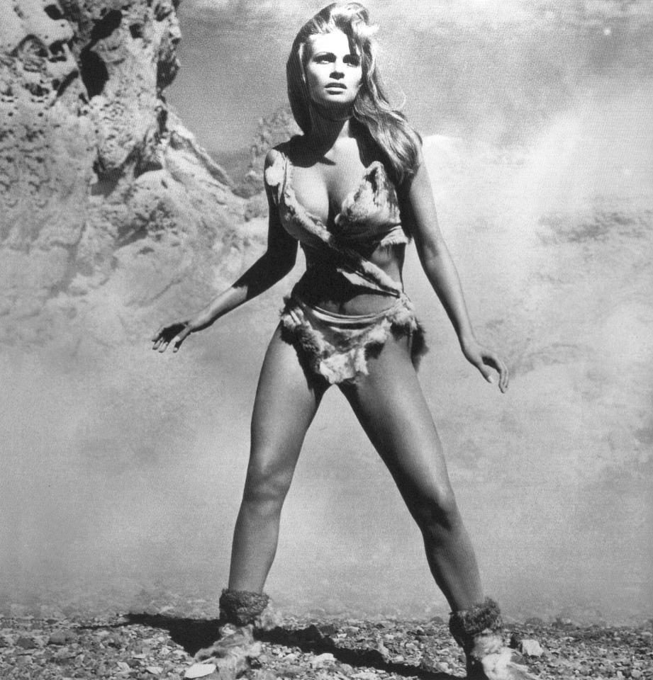 Секс-символ 1970-х Ракель Уэлч: актриса, прославившаяся благодаря бикини.